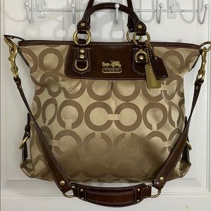 Coach! Madison “Julienne” Op Art Tote Bag